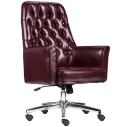 Flash Furniture Mid-Back Traditional Tufted LeatherSoft Executive Swivel Office Chair With Arms -Flash Furniture Sales Store GUEST de3dabab cdff 40be a55f e1f068b6aed2