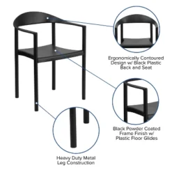 Flash Furniture HERCULES Series 1000 Lb. Capacity Plastic Cafe Stack Chair -Flash Furniture Sales Store GUEST df08c685 2062 466f 946b e884c88b86bc