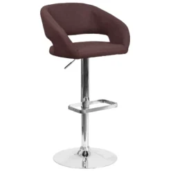 Flash Furniture Contemporary Vinyl Adjustable Height Barstool With Rounded Mid-Back -Flash Furniture Sales Store GUEST e0029fc3 67de 487d a274 4c289ef277e4