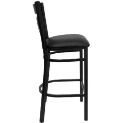 Flash Furniture Black ''X'' Back Metal Restaurant Barstool -Flash Furniture Sales Store GUEST e0716347 7d2c 4d2f b831 183a8412eefd
