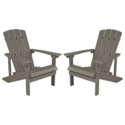 Flash Furniture Set Of 2 Charlestown All-Weather Poly Resin Wood Adirondack Chairs -Flash Furniture Sales Store GUEST e30c0359 d9b4 48dc 9bf9 698043ebb0d3