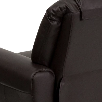 Flash Furniture Contemporary Kids Recliner With Cup Holder And Headrest 9 Flash Furniture Contemporary Kids Recliner With Cup Holder And Headrest - Image 9