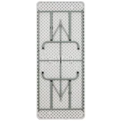 Flash Furniture 6-Foot Height Adjustable Granite White Plastic Folding Table -Flash Furniture Sales Store GUEST e5688259 14f5 4a83 a48b aa577d2e8d23