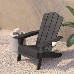 Flash Furniture Newport Adirondack Chair With Cup Holder, Weather Resistant HDPE Adirondack Chair -Flash Furniture Sales Store GUEST e5770090 19e6 4376 af86 69b8d38e8293