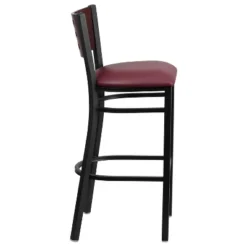 Flash Furniture Black Decorative Cutout Back Metal Restaurant Barstool -Flash Furniture Sales Store GUEST e6cb8213 a6d3 46d7 9132 95a409526bd6
