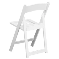 Flash Furniture 2 Pack HERCULES Series 1000 Lb. Capacity White Resin Folding Chair With Slatted Seat -Flash Furniture Sales Store GUEST e8e0eb9f 942d 4f34 95aa 547f52a6c4e3