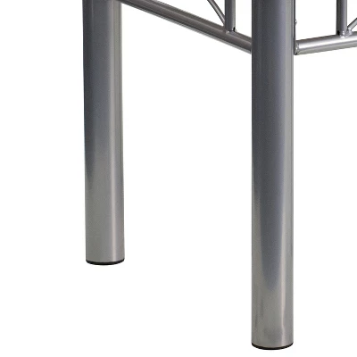 Flash Furniture Laminate End Table With Steel Frame 5 Flash Furniture Laminate End Table With Steel Frame - Image 5