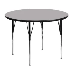Flash Furniture 48'' Round Thermal Laminate Activity Table - Standard Height Adjustable Legs -Flash Furniture Sales Store GUEST e95e56b5 7f01 4cd0 9d04 cdfaeadff2bf