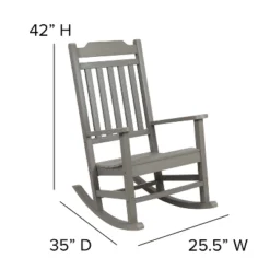 Flash Furniture Set Of 2 Winston All-Weather Faux Wood Rocking Chair -Flash Furniture Sales Store GUEST e9d41f93 657e 4077 a8d8 9cec8d763772
