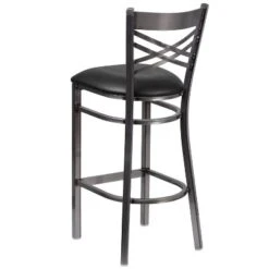 Flash Furniture Clear Coated ''X'' Back Metal Restaurant Barstool -Flash Furniture Sales Store GUEST eb3e2e24 b9e9 44f4 b10c a1e4ce44901e