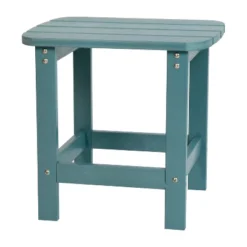 Flash Furniture Charlestown All-Weather Poly Resin Wood Commercial Grade Adirondack Side Table -Flash Furniture Sales Store GUEST eb5c491a 616b 436f b33c 709487a5713f