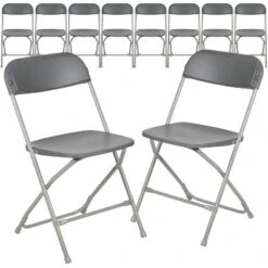 Flash Furniture Hercules™ Series Plastic Folding Chair - 10 Pack 650LB Weight Capacity -Flash Furniture Sales Store GUEST ebe89015 9d4c 4ad4 afb3 446290d239e6