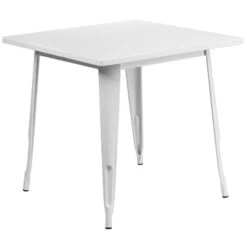 Flash Furniture Commercial Grade 31.5" Square Metal Indoor-Outdoor Table -Flash Furniture Sales Store GUEST ec33ee44 9d50 4c27 bc46 9e90997de0a2