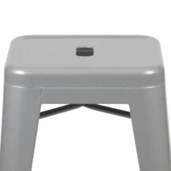 Flash Furniture 24" High Metal Counter-Height, Indoor Bar Stool - Stackable Set Of 4 -Flash Furniture Sales Store GUEST ec67cb50 b7cf 4e3b b2ac b3a43dd8cd46