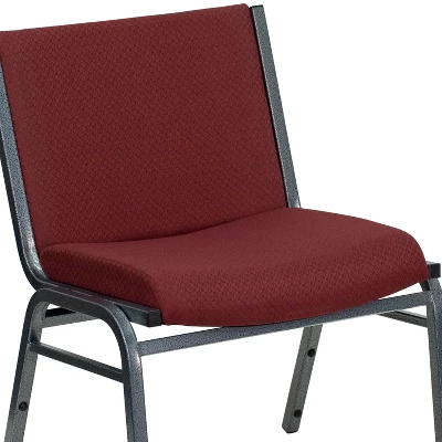 Flash Furniture HERCULES Series Big & Tall 1000 Lb. Rated Fabric Stack Chair 4 Flash Furniture HERCULES Series Big & Tall 1000 Lb. Rated Fabric Stack Chair - Image 4
