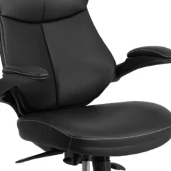 Flash Furniture Kale Mid-Back Black LeatherSoft Executive Swivel Ergonomic Office Chair With Back Angle Adjustment And Flip-Up Arms -Flash Furniture Sales Store GUEST eebe90c7 dea1 4478 9e42 357757af8d85