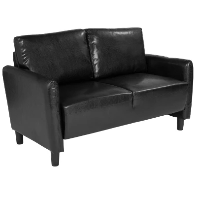 Flash Furniture Candler Park Upholstered Loveseat 5 Flash Furniture Candler Park Upholstered Loveseat - Image 5