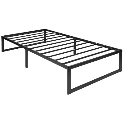 Flash Furniture 14 Inch Metal Platform Bed Frame With 12 Inch Memory Foam Pocket Spring Mattress In A Box (No Box Spring Required) 8 Flash Furniture 14 Inch Metal Platform Bed Frame With 12 Inch Memory Foam Pocket Spring Mattress In A Box (No Box Spring Required) - Image 8