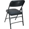 Flash Furniture 2-pack Advantage Padded Metal Folding Chair - Fabric Seat