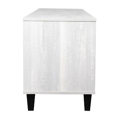 Flash Furniture Nelson 70" Mid Century Modern TV Stand For Up To 60" TV's With Adjustable Shelves And Dual Storage Compartments, Gray 11 Flash Furniture Nelson 70" Mid Century Modern TV Stand For Up To 60" TV's With Adjustable Shelves And Dual Storage Compartments, Gray - Image 11