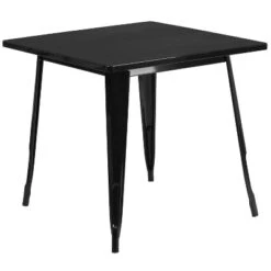 Flash Furniture Commercial Grade 31.5" Square Metal Indoor-Outdoor Table -Flash Furniture Sales Store GUEST f4f67db8 8639 42b6 b402 09755a9c955a