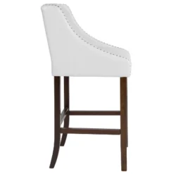 Flash Furniture Carmel Series 30" High Transitional Tufted Walnut Barstool With Accent Nail Trim 19 Flash Furniture Carmel Series 30" High Transitional Tufted Walnut Barstool With Accent Nail Trim -Flash Furniture Sales Store GUEST f600cb9d 8917 49b4 b0fb 997e462fbd96