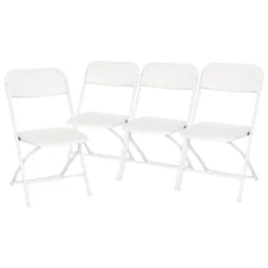 Flash Furniture Hercules™ Big And Tall Commercial Folding Chair - Extra Wide 650LB. Capacity - Durable Plastic - 4-Pack -Flash Furniture Sales Store GUEST f8e533e4 1313 434b ad30 77a0ded18b36