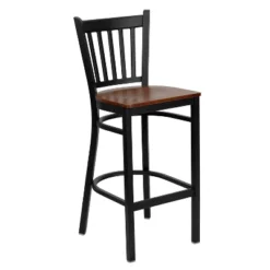 Flash Furniture Black Vertical Back Metal Restaurant Barstool -Flash Furniture Sales Store GUEST f9656728 aedd 43f5 957a dd895cf6bac3