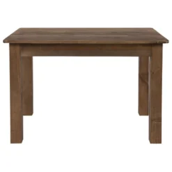 Flash Furniture 46" X 30" Rectangular Solid Pine Farm Dining Table -Flash Furniture Sales Store GUEST fa9efaa0 880b 4a5b b435 837221f0dd90
