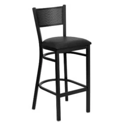 Flash Furniture Black Grid Back Metal Restaurant Barstool -Flash Furniture Sales Store GUEST faed4795 7c97 4834 b521 1e2ffc8f5493