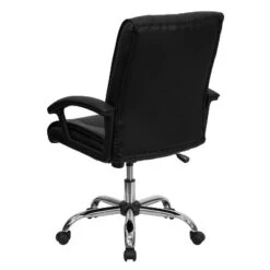 Flash Furniture Mid-Back Black LeatherSoft Swivel Manager's Office Chair With Arms -Flash Furniture Sales Store GUEST fb3aac87 11d7 44a5 a3c0 6ca5bda0d555