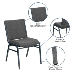 Flash Furniture HERCULES Series Heavy Duty Gray Fabric Stack Chair -Flash Furniture Sales Store GUEST fc7dde44 6e9a 444f a6ec 03c84a805135