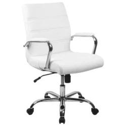 Flash Furniture Mid-Back Executive Swivel Office Chair With Metal Frame And Arms -Flash Furniture Sales Store GUEST fe6fbcb2 f954 4e5a a08c 2e980eff2bf4