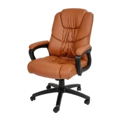 Flash Furniture Flash Fundamentals Big & Tall 400 Lb. Rated LeatherSoft Swivel Office Chair With Padded Arms -Flash Furniture Sales Store GUEST fec73d1d 0ff7 413b 803d 02fa6ff84f25