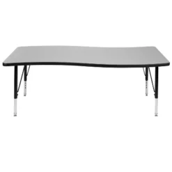 Flash Furniture 26"W X 60"L Rectangle Wave Flexible Collaborative Thermal Laminate Activity Table - Height Adjustable Short Legs 17 Flash Furniture 26"W X 60"L Rectangle Wave Flexible Collaborative Thermal Laminate Activity Table - Height Adjustable Short Legs -Flash Furniture Sales Store GUEST fef52959 f55f 4062 8aa4 da874a733d0f