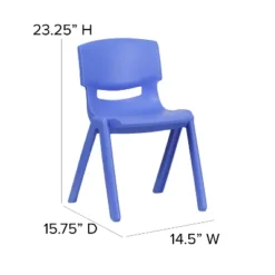 Flash Furniture 4 Pack Blue Plastic Stackable School Chair With 13.25'' Seat Height 11 Flash Furniture 4 Pack Blue Plastic Stackable School Chair With 13.25'' Seat Height -Flash Furniture Sales Store GUEST ff3d138b 5be4 4dc6 a9f8 01d46dbe2393
