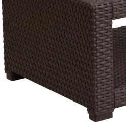 Flash Furniture Seneca Chocolate Brown Faux Rattan Coffee Table -Flash Furniture Sales Store GUEST ff8376e7 96c3 477a acd7 0d395db0d3eb